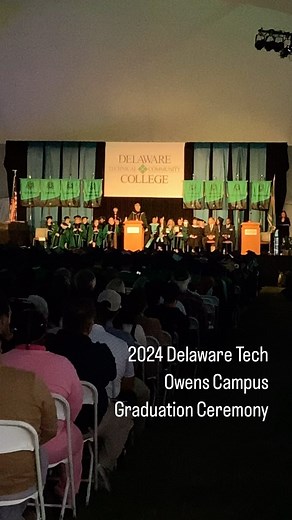 1.1K views · 140 reactions | Congratulations to Delaware Tech’s 2024 graduates from the Owens Campus!  #dtccpride #dtccgrad2024 | Delaware Technical Community College | Facebook
