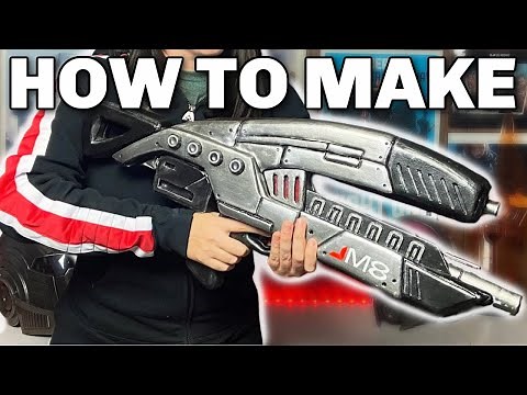 How to Make an M8 Avenger from Mass Effect // Commander Shepard Cosplay