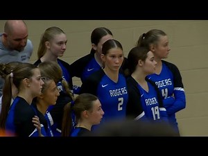 Section 5AAAA Girls Volleyball Final Champlin Park vs. Rogers