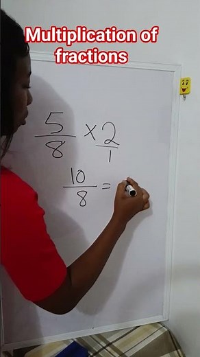 How to multiply fraction by whole number