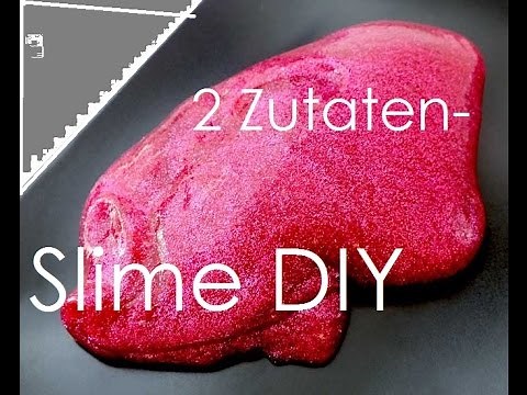 SLIME AUS 2 ZUTATEN DIY - ohne Kleber | Ideal für Anti-Stress Bälle!