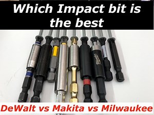 Best Impact driver bits | Part 1 | Let's find out | Dewalt vs Makita vs Milwaukee | 2019