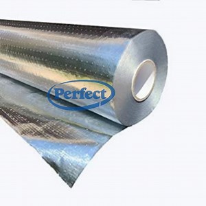 [Hot Item] Roof Insulation Fsk Aluminium Foil Reinforced with Tri-Directional Fiberglass Scrim for Combining Glasswool