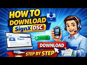 How to Download SignX Combo Digital Signature certificate (DSC) in DSC Token(Hyp2003)