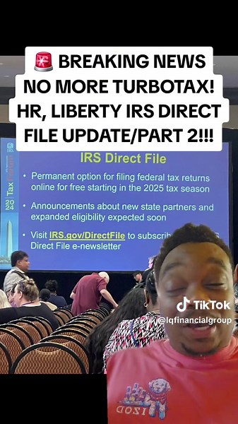 IRS Direct File Update: No More TurboTax! Breaking News!