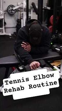 Tennis Elbow Rehab Routine #tenniselbow #lateralepicondylitis #rehabilitation #garagegym #homegym