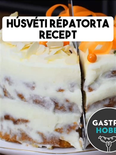 Répatorta Hozzávalók: Tésztához: 15 dkg vaj 18 dkg cukor 1 ek vaníliakivonat 4 tojás 8 g sütőpor 4 g szódabikarbóna 1 tk fahéj 1 kk gyömbér csipet só 25 dkg liszt 1 dl olaj 30 dkg sárgarépa 5 dkg mandula Krémhez: 20 dkg porcukor 12 dkg vaj 1 tk citromlé 50 dkg mascarpone Elkészítés: A vajat a cukorral kihabosítom, hozzákeverem a vanília kivonatot, egyenként hozzáadom a tojásokat, alaposan kidolgozom, majd mehet hozzá a sütőpor, a szódabikarbóna, a fahéj, a gyömbér, a só, a liszt. Amikor szép kré