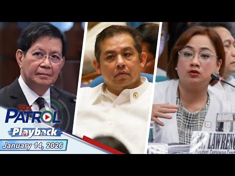 TV Patrol Playback | January 14, 2026