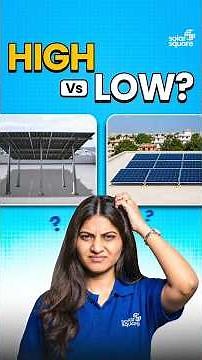 Solar Panels ऊंची Height पे लगाएं या ज़मीन पर?