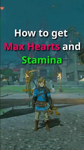 Get Infinite Hears and Stamina in TOTK #zelda #tearsofthekingdom #nintendo #totk #nintendoswitch2