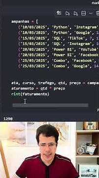 Tuplas Dentro De Lista No Python #python3 #python