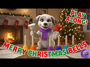 4K We Wish You a Merry Christmas Musical Bells & Jingle Bells 🔔 Play Along!