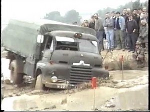 Bedford RL in the mud at Bovington