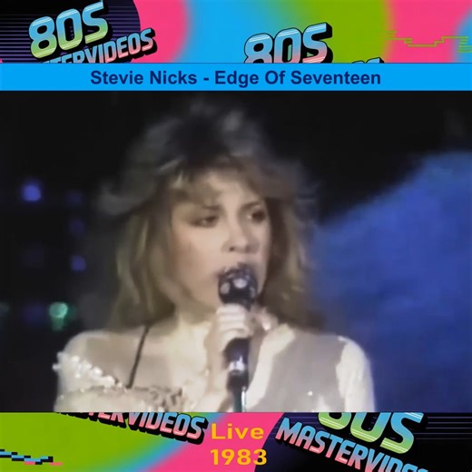 17K views · 388 reactions | Stevie Nicks Edge Of Seventeen | 80s Mastervideos | Facebook