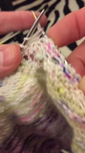 Knit 'n Slide Section 2 Row 9