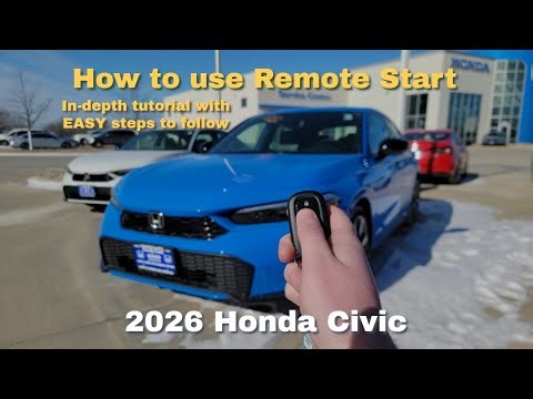 How to Remote Start Honda Civic 2026