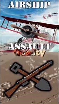 Airship Assault VS Trenches : Beta (Pordier at War) | #debate #edit #roblox #shorts