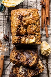 Chocolate Chunk Chai Banana Bread.