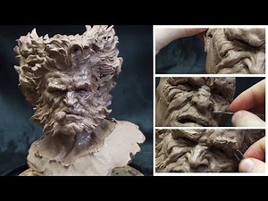 Sculpting Timelapse -Wolverine