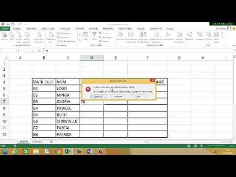 Leçon 4 Excel pour débutants Par Bertin LOBO (+243970053065 / lobominga.bertin@gmail.com)