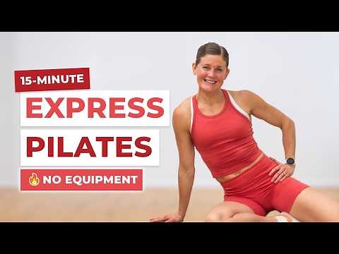 15-Minute Express Mat Pilates (Full Body, No Equipment)