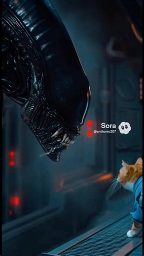 Alien but with cats. #cataistories #alienmovie #kittyparty #cat #kittycat