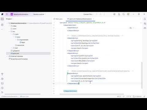 Add Selenium Dependency in Maven | No Explanation | Just Steps