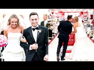 Bride Obsessed with Target Re-Creates Wedding Photos At Store