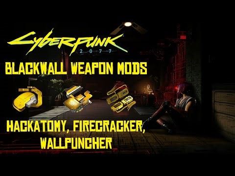 Blackwall Iconic Weapon Mods (Virtual Atelier)