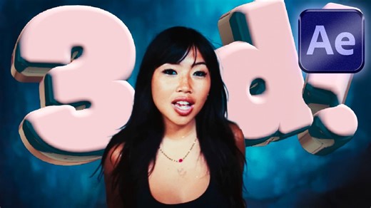 Easy 3D Bubble Text Animation for Music Videos – After Effects Tutorial