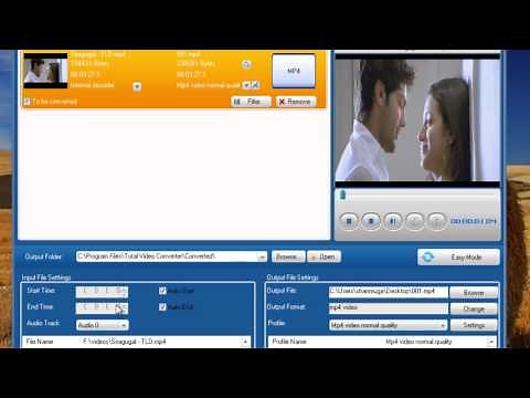 how to convert video files with total video converter