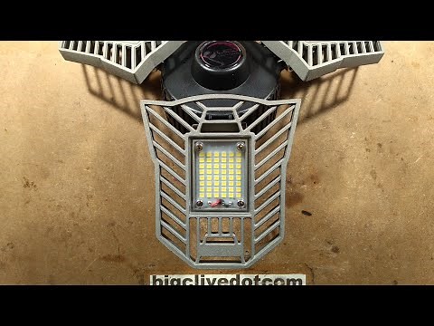 Second Autobot lamp with RADAR sensor.