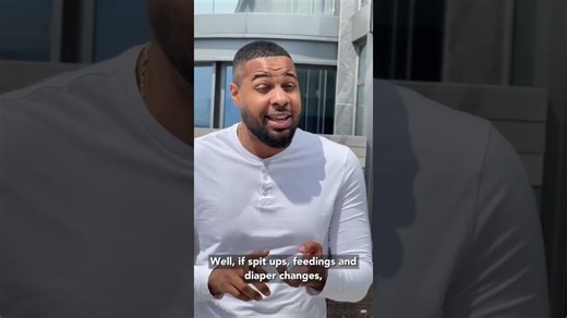 Baby has two news anchor parents.