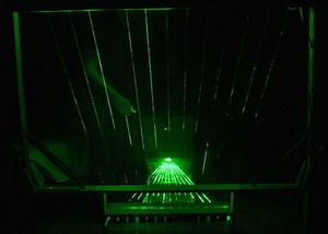Arduino 13 Note Midi Laser Harp (video)