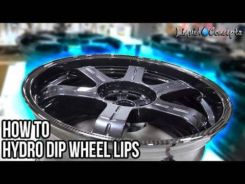 HOW TO HYDRO DIP WHEEL LIPS | Liquid Concepts | Weekly Tips and Tricks