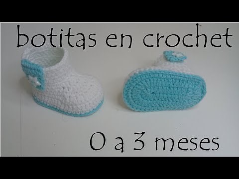 Crochet Baby Boots