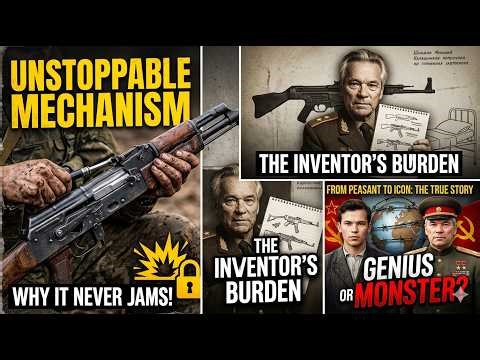 The Real Story of Mikhail Kalashnikov: How a Wounded Soldier Created the AK-47