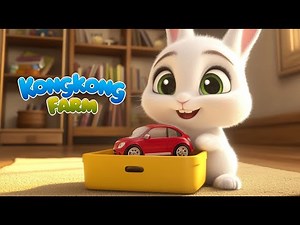 Clean Up Time! 🧸 | Fun Tidy Up Song for Kids & Nursery Rhymes