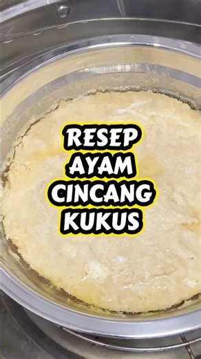LEMBUT & NIKMAT! Resep ayam cincang kukus! #ayamkukus