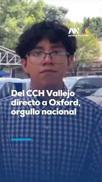 Mexican pride! CCH Vallejo student accepted to the University of Oxford
