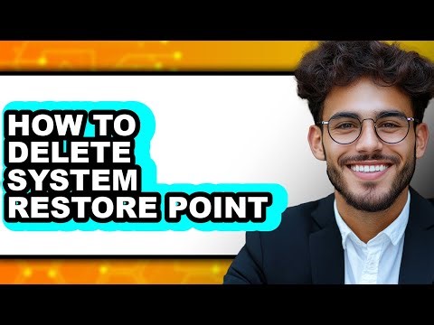 How to Delete System Restore Point (updated)