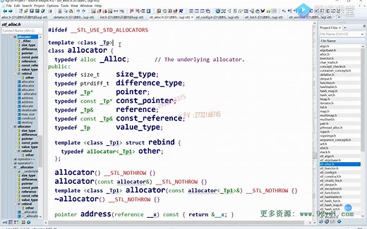 【施磊】C  项目-手写移植Nginx和SGI STL内存池源码--SGI STL二级空间配置器重要成员解读_ev