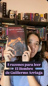 Claro Que Jess on Instagram: "Les presento mis cinco razones por las que deben leer El Hombre de Guillermo Arriaga #guillermoarriaga #elhombreguillermoarriaga #libros #librosrecomendados #bookstagram"