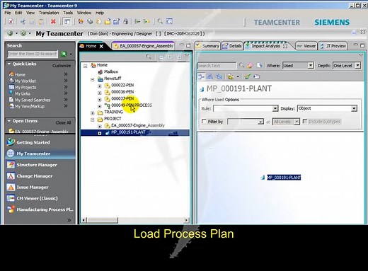 1 Teamcenter Manufacturing Process Planning MPP UI
