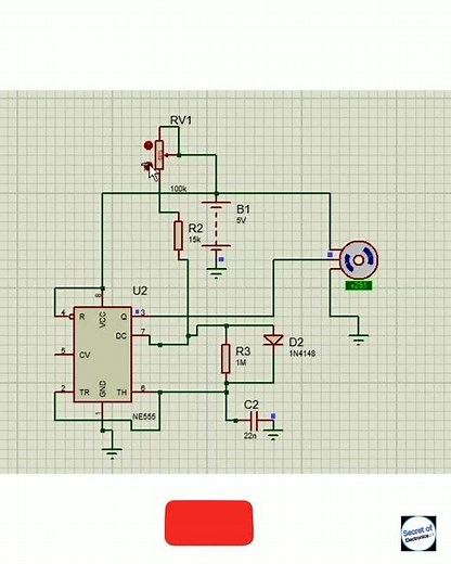 Control Servo Motor Using 555 Timer IC
