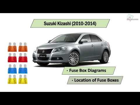 Suzuki Kizashi (2010-2014) Fuse Box Diagrams