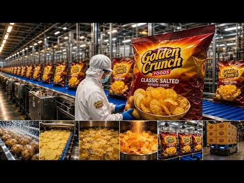 Potato Chips Manufacturing Process