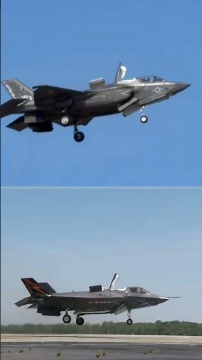 F-35B Lightning II Vertical Landing & Hover! ✈️🔥