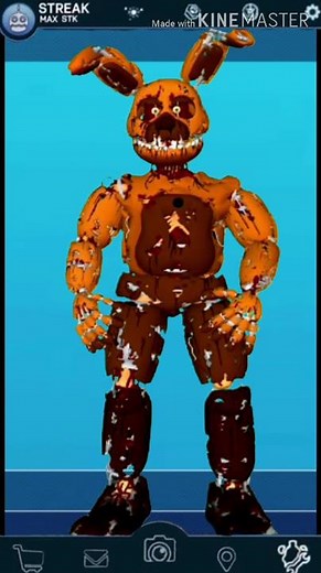 Stilized Springtrap FNAF AR.