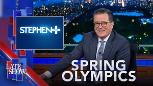 60K views · 1.1K reactions | Stephen Colbert is proud to announce the launch of his new streaming video service and the first event to stream on the service, the Spring Olympic Games. Subscribe to STEPHEN+ today! | The Late Show with Stephen Colbert | Facebook